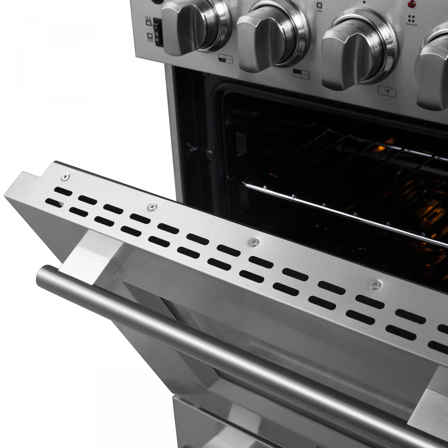 Forno Loiano 24" Stainless Steel Freestanding Electric Range (2.3 Cu. Ft.) - FFSEL6099-24 - Image 12