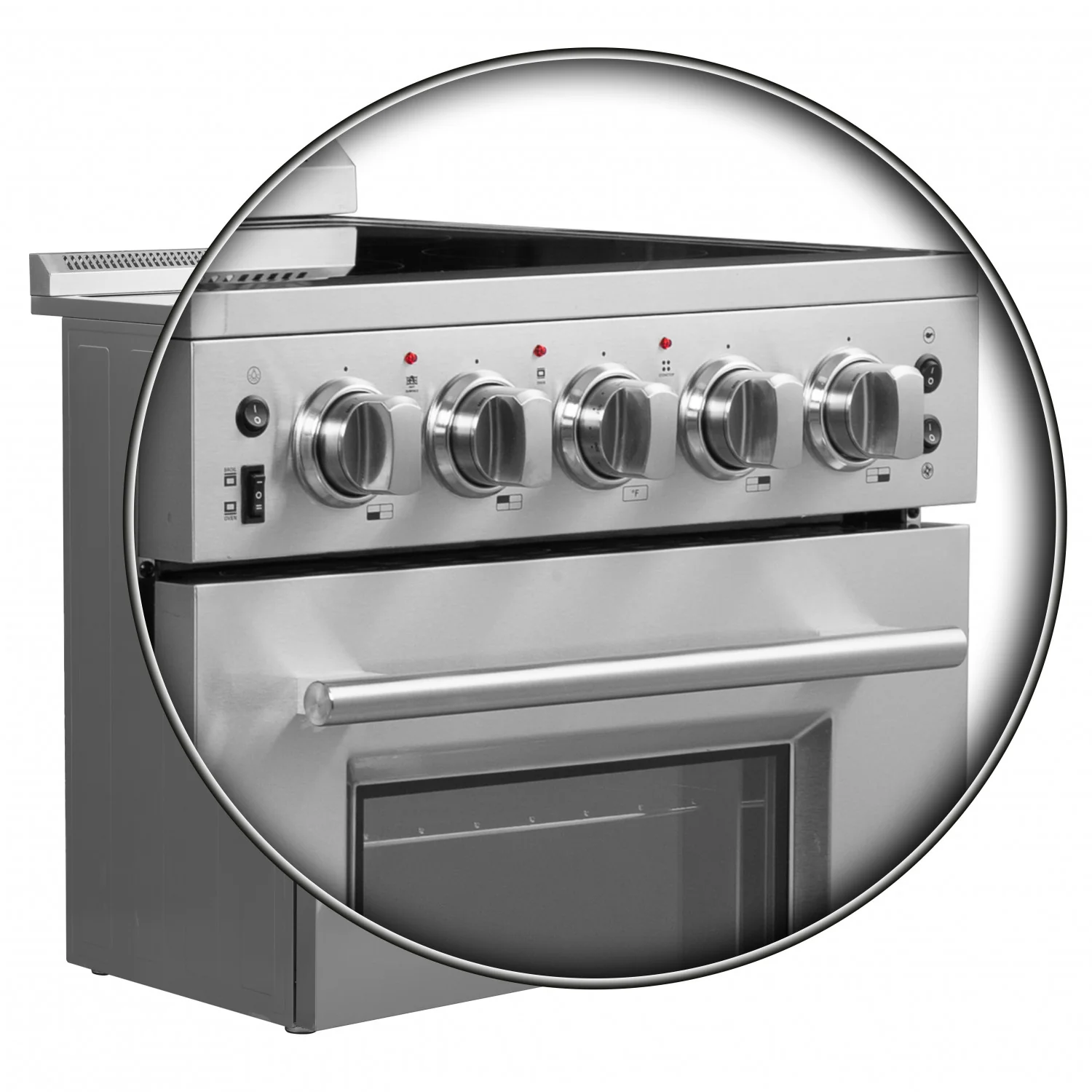 Forno Loiano 24" Stainless Steel Freestanding Electric Range (2.3 Cu. Ft.) - FFSEL6099-24 - Image 18
