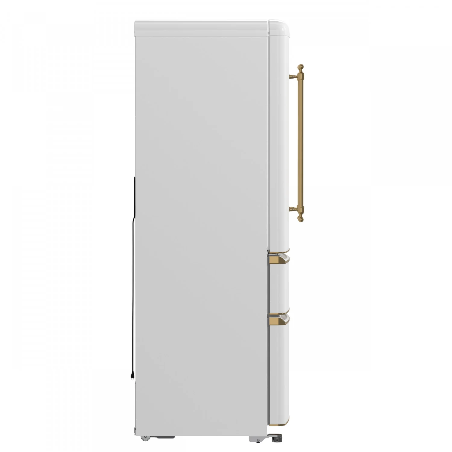 Forno Luigi 33" 18 Cu.Ft. White French Door Refrigerator - FFFFD1791-33WHT - Image 10
