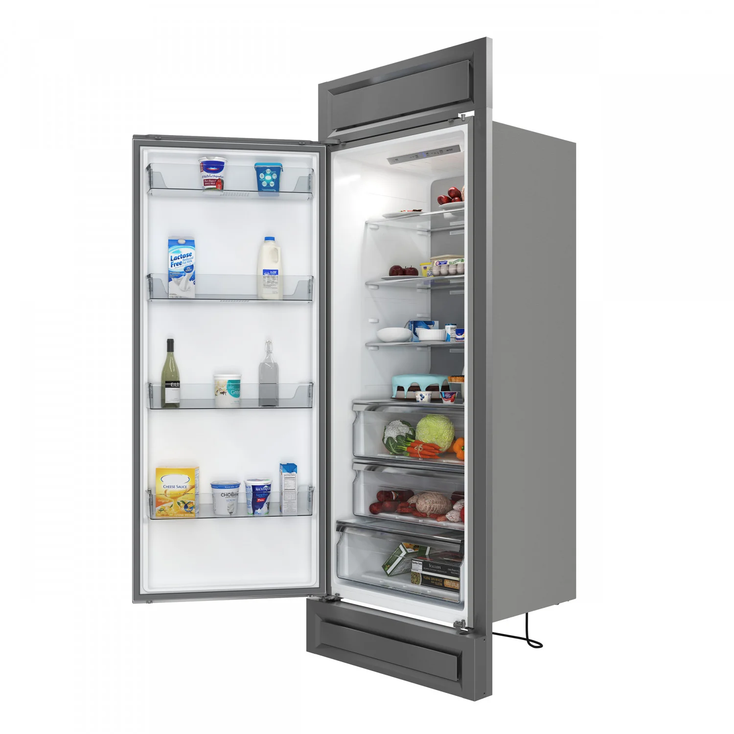 Forno Maderno 28" Stainless Steel Built-In Convertible Refrigerator/Freezer with Left Swing Door (13.6 Cu. Ft.) - FFFFD1722-32LS - Image 5