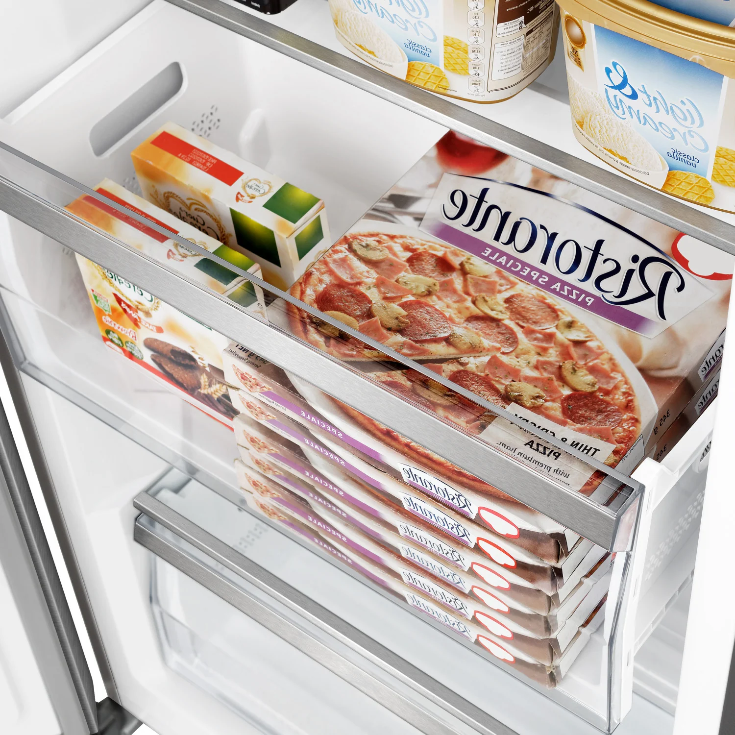 Forno Maderno 28" Stainless Steel Built-In Convertible Refrigerator/Freezer with Left Swing Door (13.6 Cu. Ft.) - FFFFD1722-32LS - Image 9