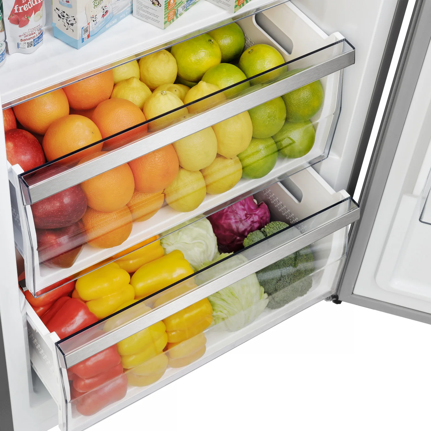 Forno Maderno 28" Stainless Steel Built-in Convertible Refrigerator/Freezer with Right Swing Door (13.6 Cu. Ft.) - FFFFD1722-32RSG - Image 9