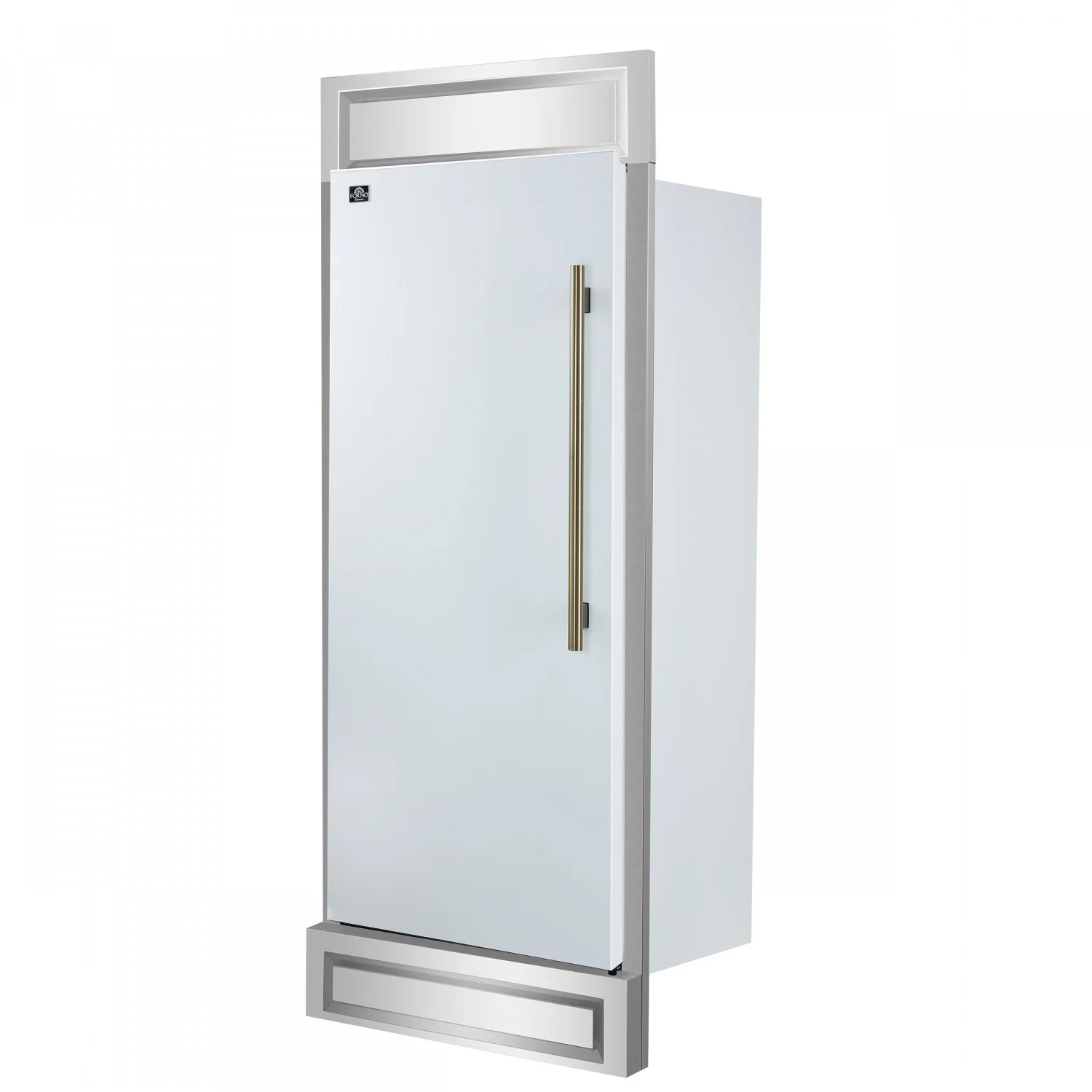 Forno Maderno 28" White Built-In Convertible Refrigerator/Freezer with Left Swing Door (13.6 Cu. Ft.) - FFFFD1722-32LMG-WHT - Image 4