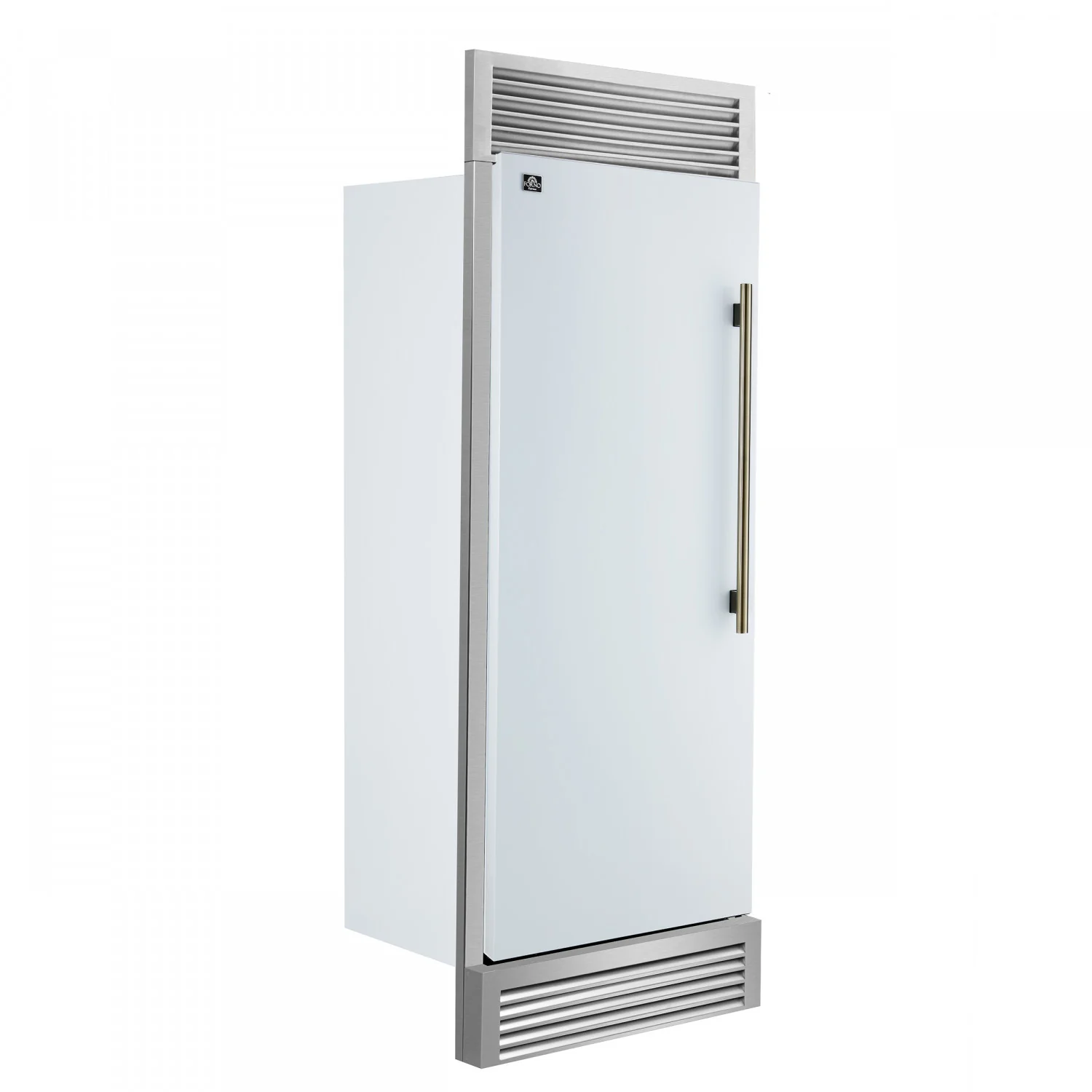 Forno Maderno 28" White Built-In Convertible Refrigerator/Freezer with Left Swing Door (13.6 Cu. Ft.) - FFFFD1722-32LSG-WHT - Image 3