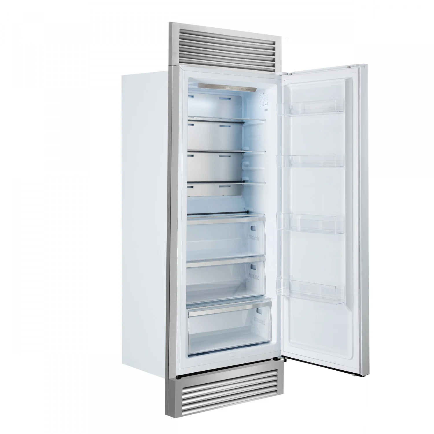 Forno Maderno 28" White Built-in Convertible Refrigerator/Freezer with Right Swing Door (13.6 Cu. Ft.) - FFFFD1722-32RSG-WHT - Image 5