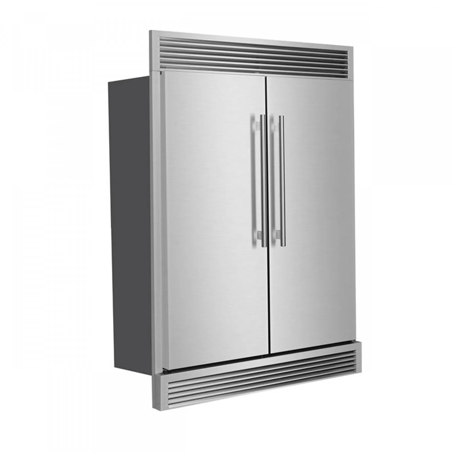 Forno Maderno 60" Stainless Steel 2-piece Built-in Convertible Refrigerator/Freezer (27.2 Cu. Ft.) - FFFFD1722-60SG - Image 4