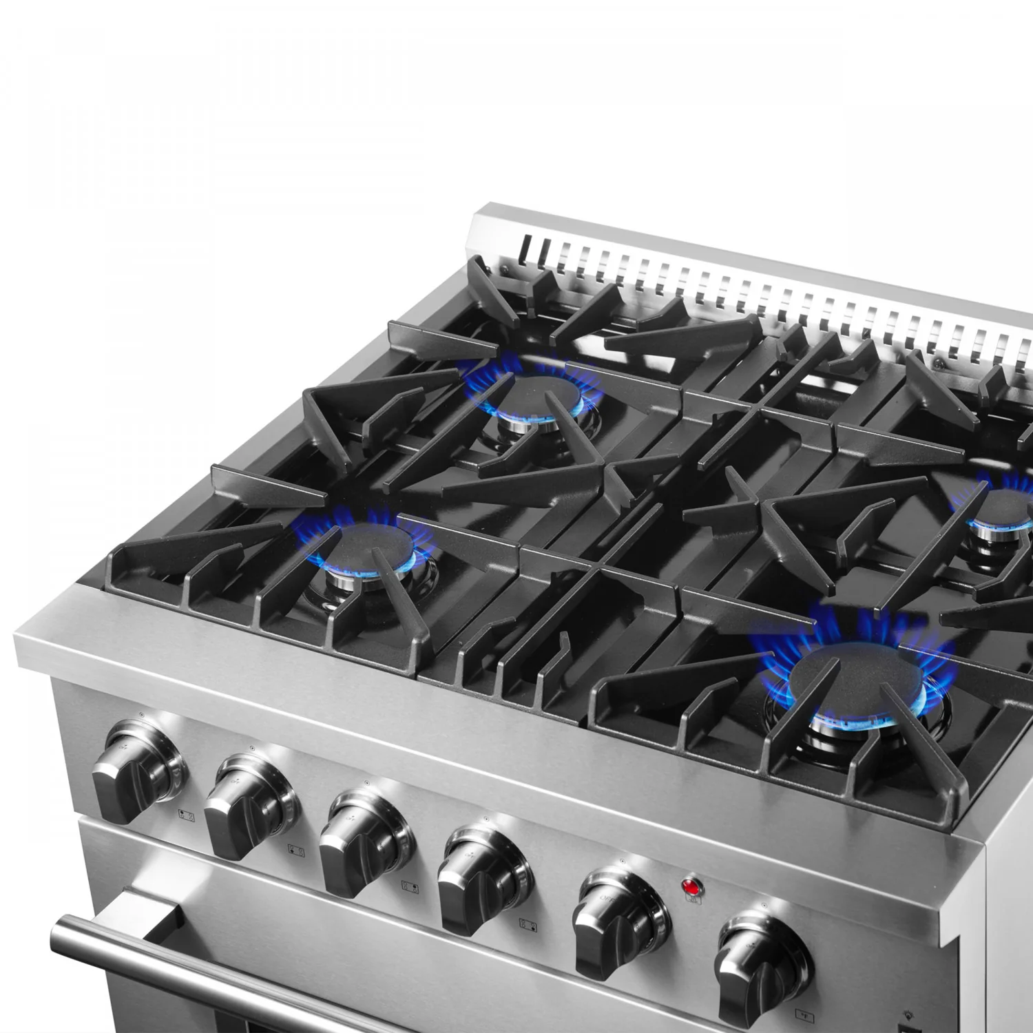 Forno Marco 30" Stainless Steel Dual Fuel Range with True Convection (4.32 Cu. Ft.) - FFSGS6197-30 - Image 10