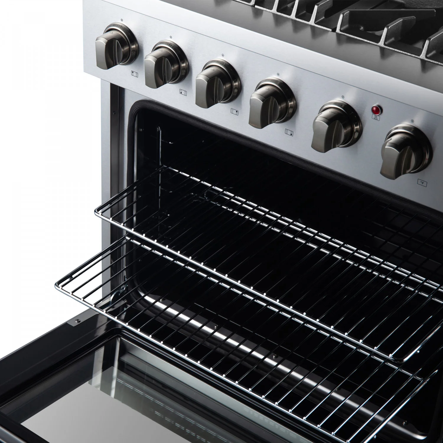 Forno Marco 30" Stainless Steel Dual Fuel Range with True Convection (4.32 Cu. Ft.) - FFSGS6197-30 - Image 14