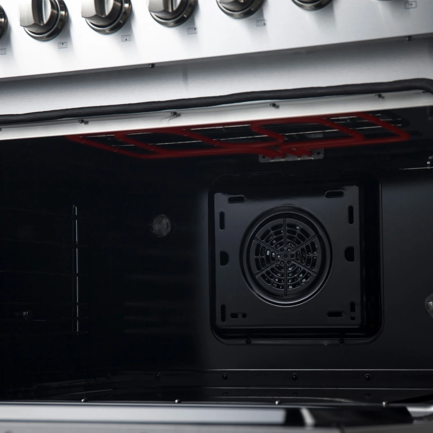 Forno Marco 36" Stainless Steel Dual Fuel Range with True Convection (5.36 Cu. Ft.) - FFSGS6197-36 - Image 18