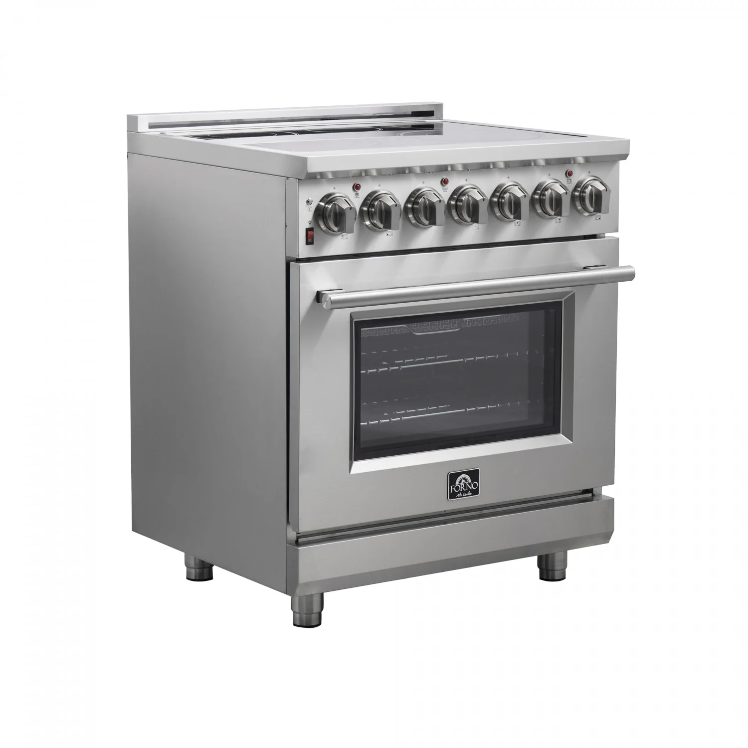Forno Massimo 30" Stainless Steel Freestanding Electric Range with True Convection and Air Fry (4.32 Cu. Ft.) - FFSEL6020-30 - Image 3