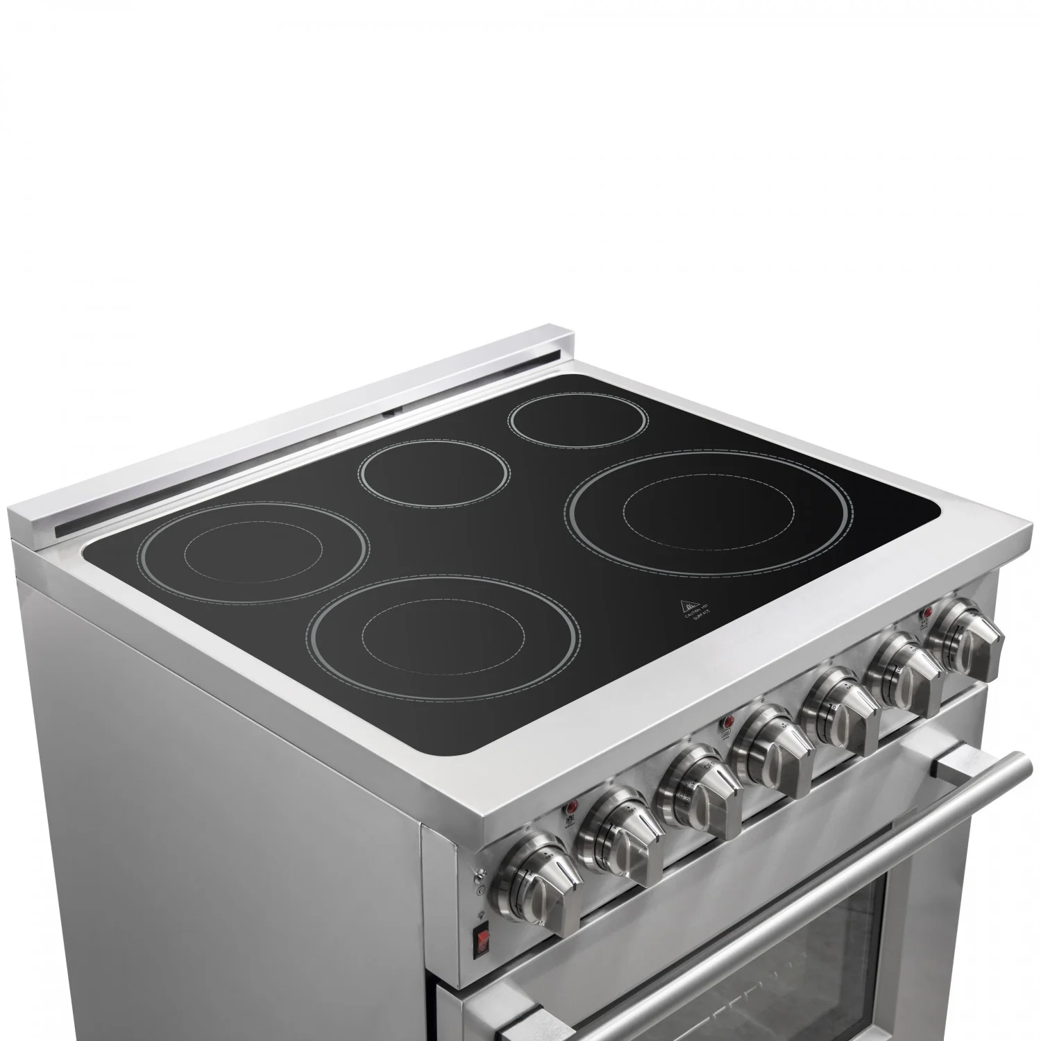 Forno Massimo 30" Stainless Steel Freestanding Electric Range with True Convection and Air Fry (4.32 Cu. Ft.) - FFSEL6020-30 - Image 4
