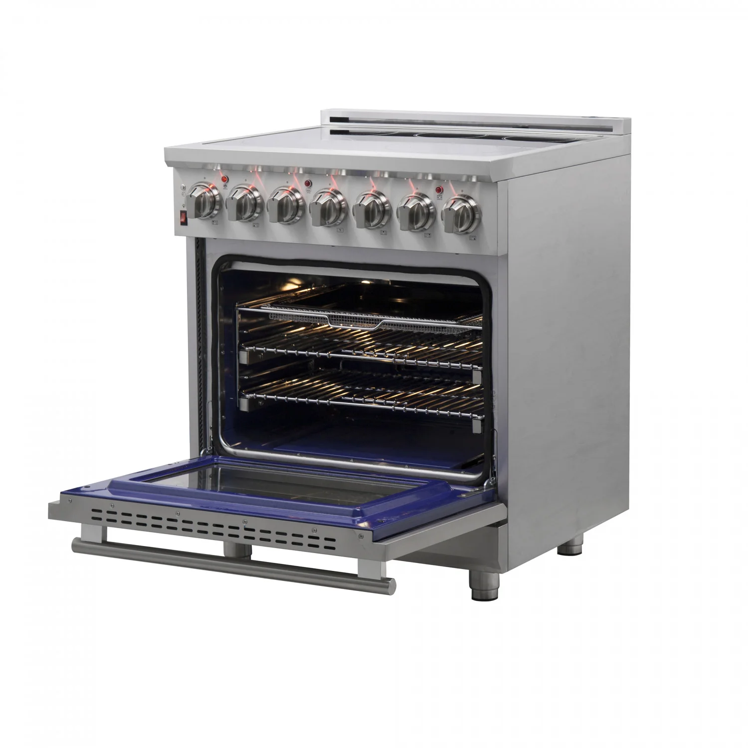 Forno Massimo 30" Stainless Steel Freestanding Electric Range with True Convection and Air Fry (4.32 Cu. Ft.) - FFSEL6020-30 - Image 6