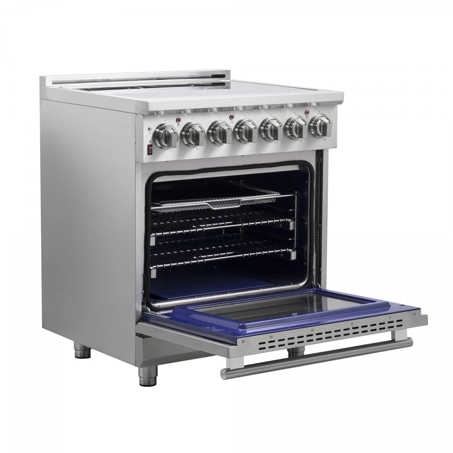 Forno Massimo 30" Stainless Steel Freestanding Electric Range with True Convection and Air Fry (4.32 Cu. Ft.) - FFSEL6020-30 - Image 8