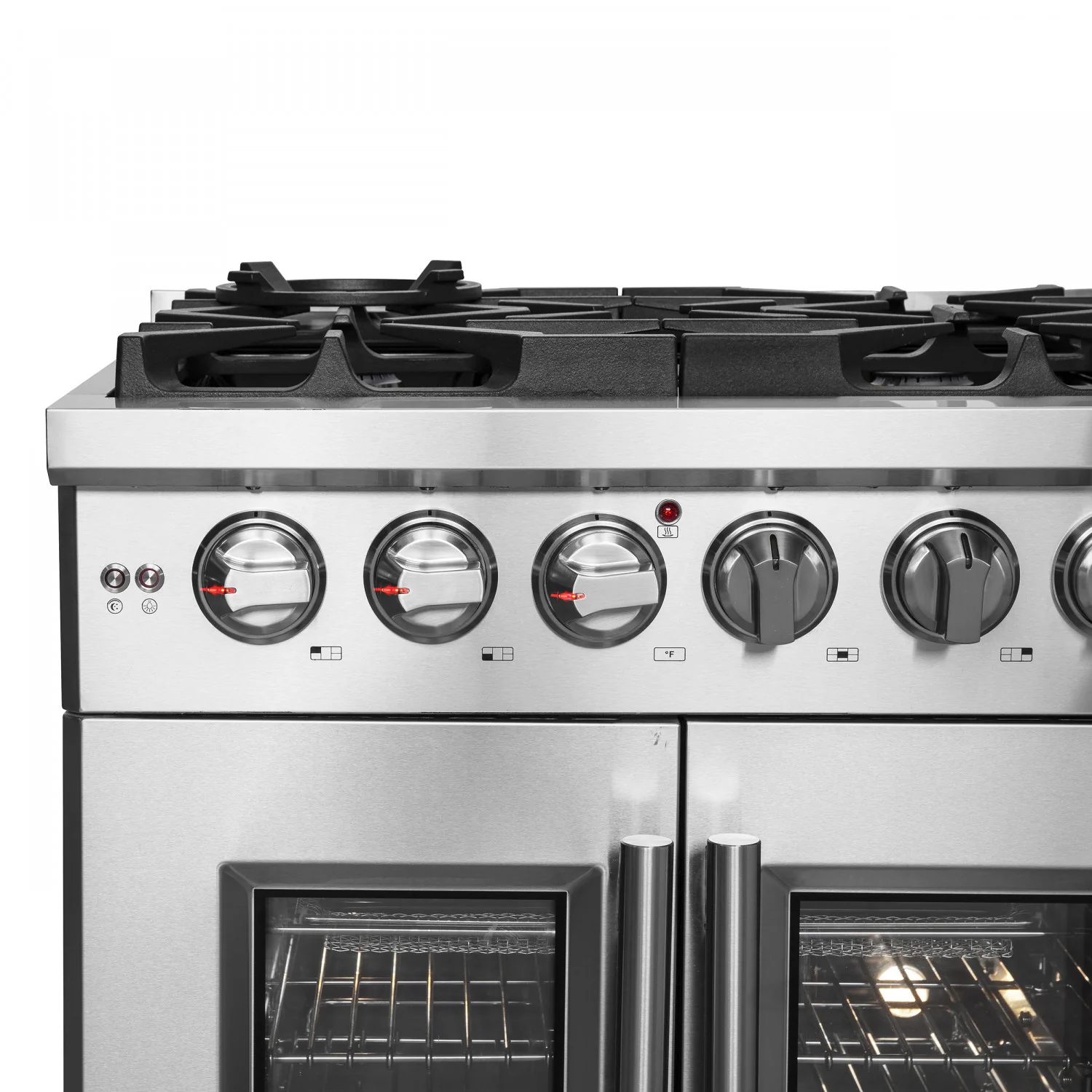Forno Massimo 30" Stainless Steel French Door Freestanding Gas Range (4.32 Cu. Ft.) - FFSGS6439-30 - Image 13