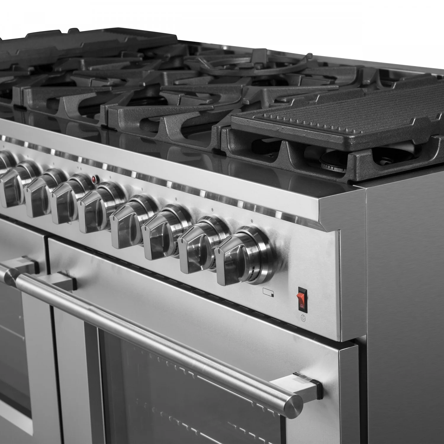 Forno Massimo 60" Stainless Steel Freestanding Dual Fuel Double Oven Range with True Convection and Air Fry (8.64 Cu. Ft.) - FFSGS6125-60 - Image 20