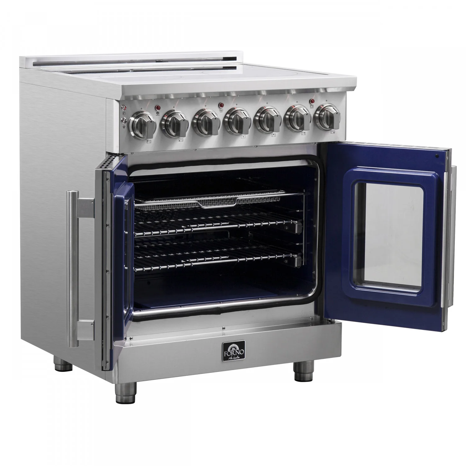 Forno Massimo Stainless Steel Freestanding Electric Range with Air Fryer (4.32 Cu. Ft.) - FFSEL6955-30 - Image 6