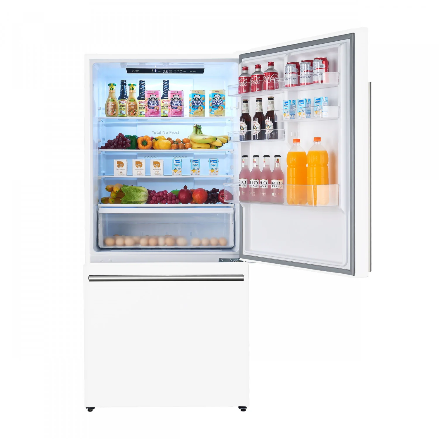 Forno Milano 31" 17.2 Cu.Ft. White Bottom Freezer Refrigerator with Right Swing Door - FFFFD1785-31WHT - Image 2