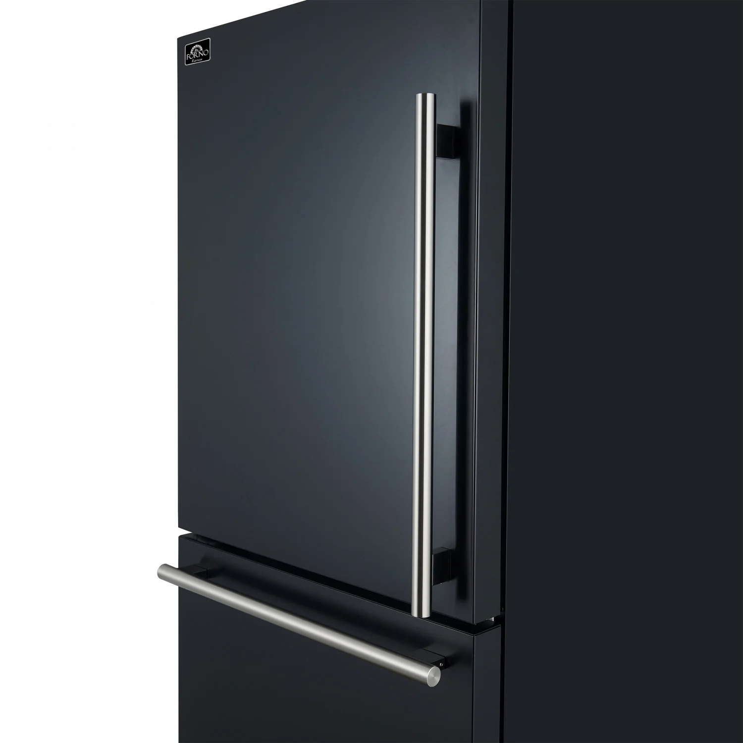 Forno Milano 62" Black 2-piece Freestanding Dual Bottom Freezer Refrigerator (34.4 Cu. Ft.) - FFFFD1787-60BLK - Image 9