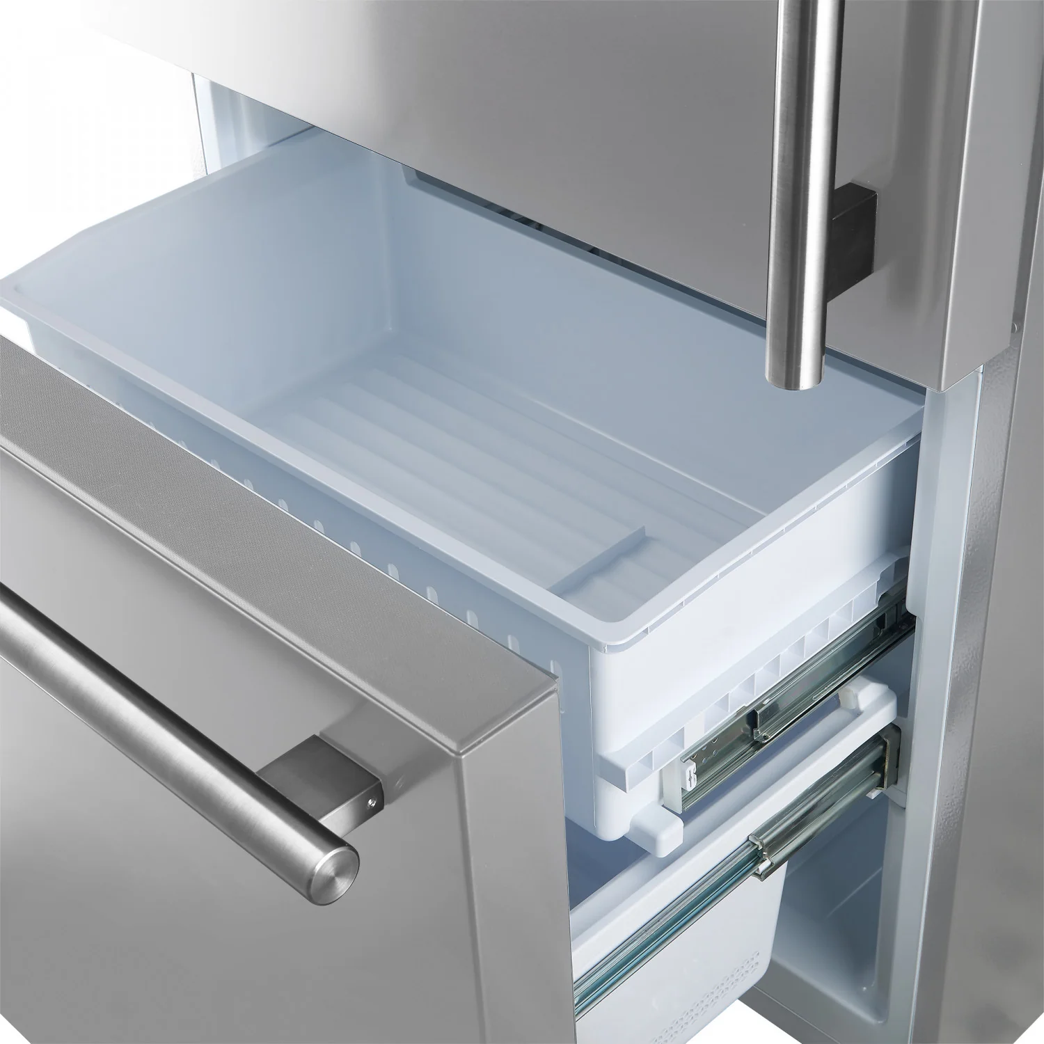 Forno Milano 62" Stainless Steel 2-piece Freestanding Dual Bottom Freezer Refrigerator (34.4 Cu. Ft.) - FFFFD1787-60S - Image 6