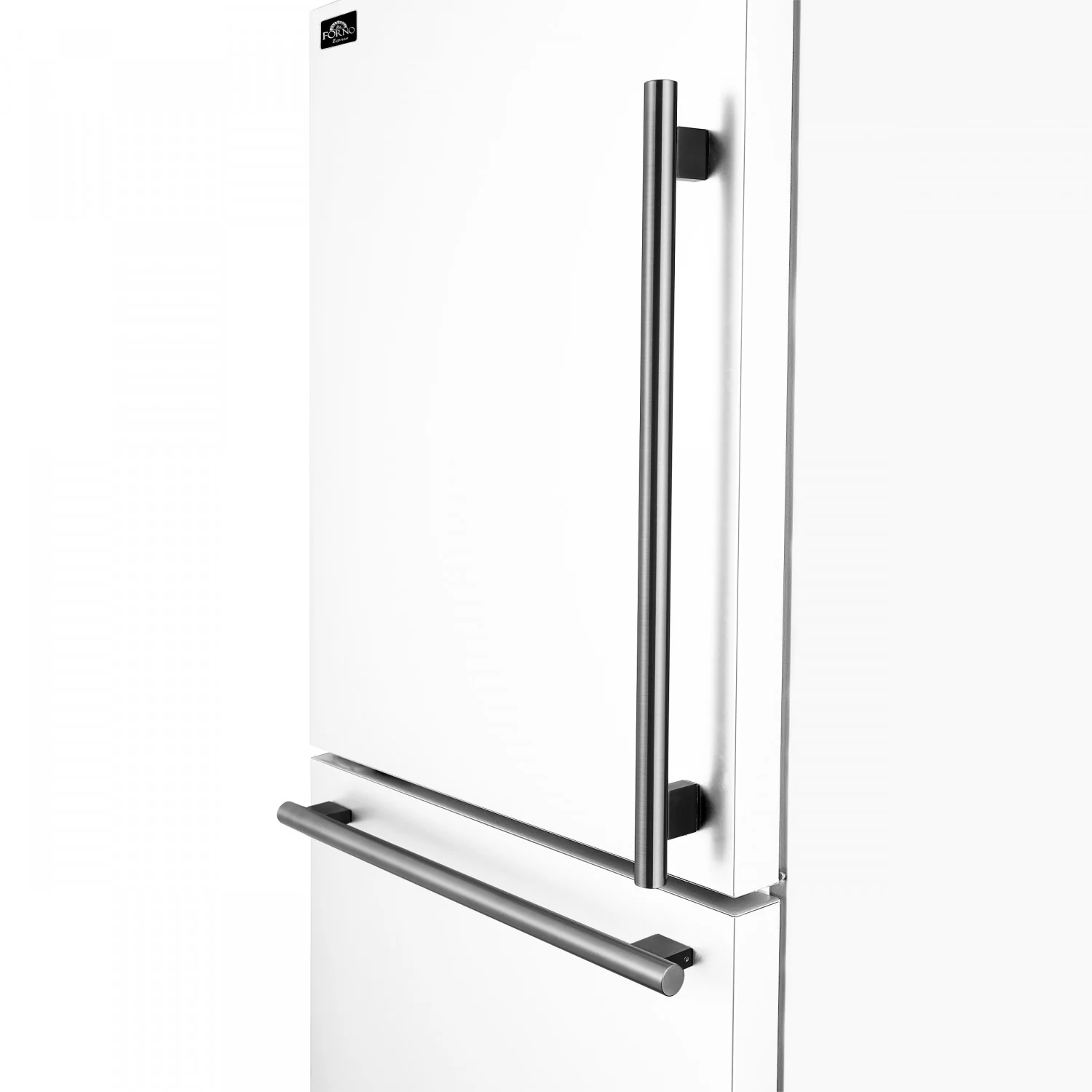Forno Milano 62" White 2-piece Freestanding Dual Bottom Freezer Refrigerator (34.4 Cu. Ft.) - FFFFD1787-60WHT - Image 11