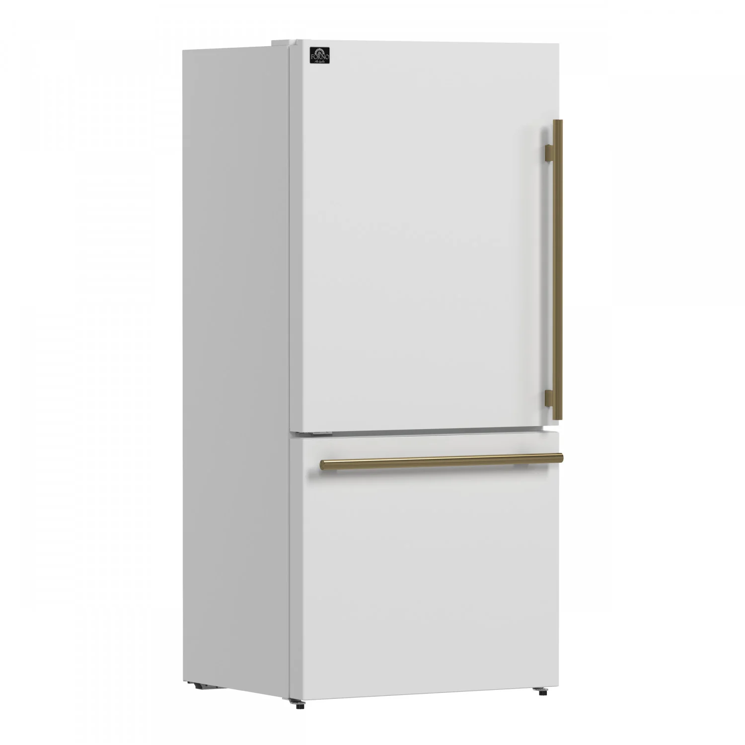 Forno Milano 62" White 2-piece Freestanding Dual Bottom Freezer Refrigerator (34.4 Cu. Ft.) - FFFFD1787-60WHT - Image 17