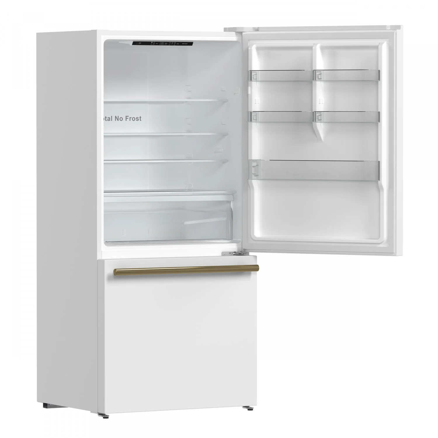 Forno Milano 62" White 2-piece Freestanding Dual Bottom Freezer Refrigerator (34.4 Cu. Ft.) - FFFFD1787-60WHT - Image 19