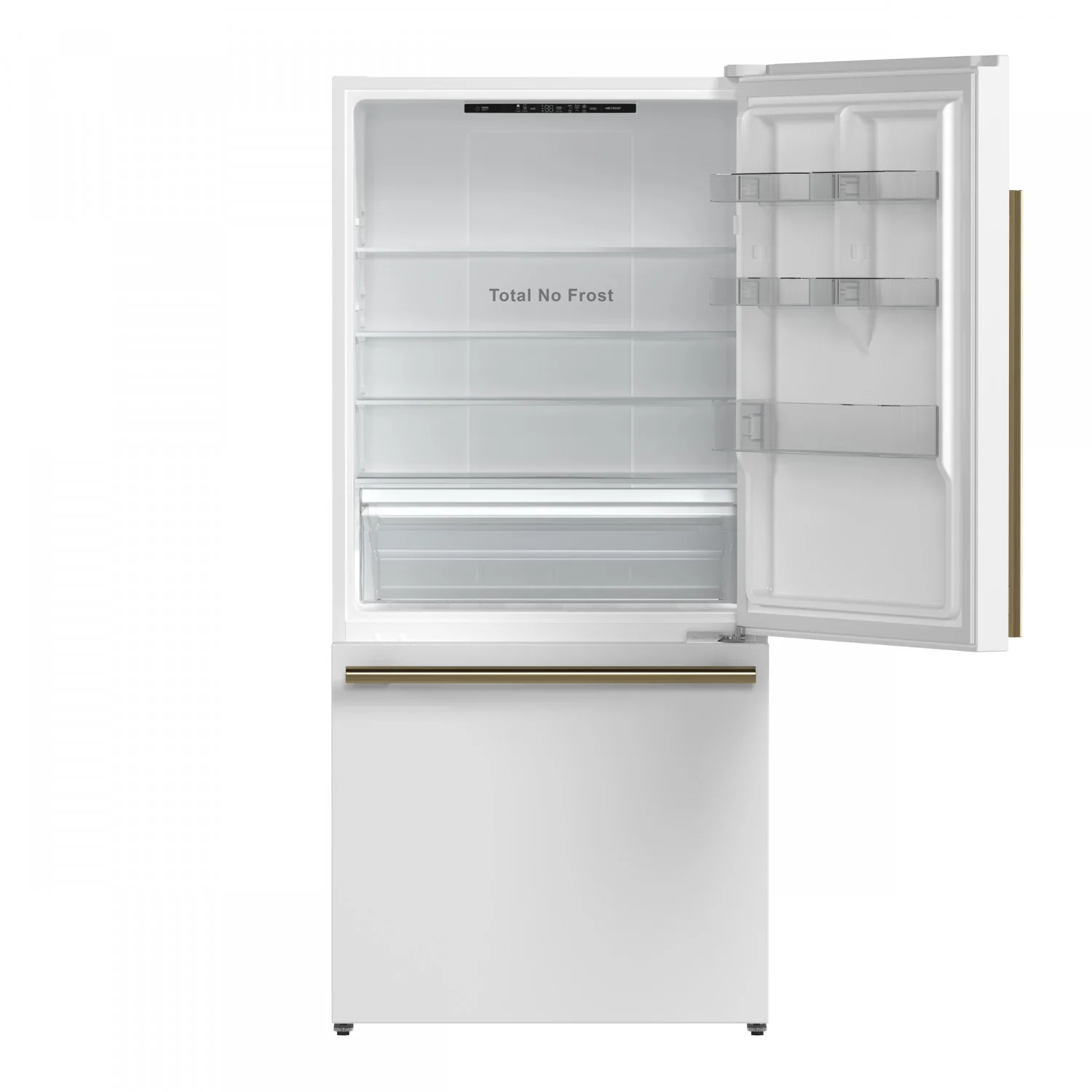 Forno Milano 62" White 2-piece Freestanding Dual Bottom Freezer Refrigerator (34.4 Cu. Ft.) - FFFFD1787-60WHT - Image 23