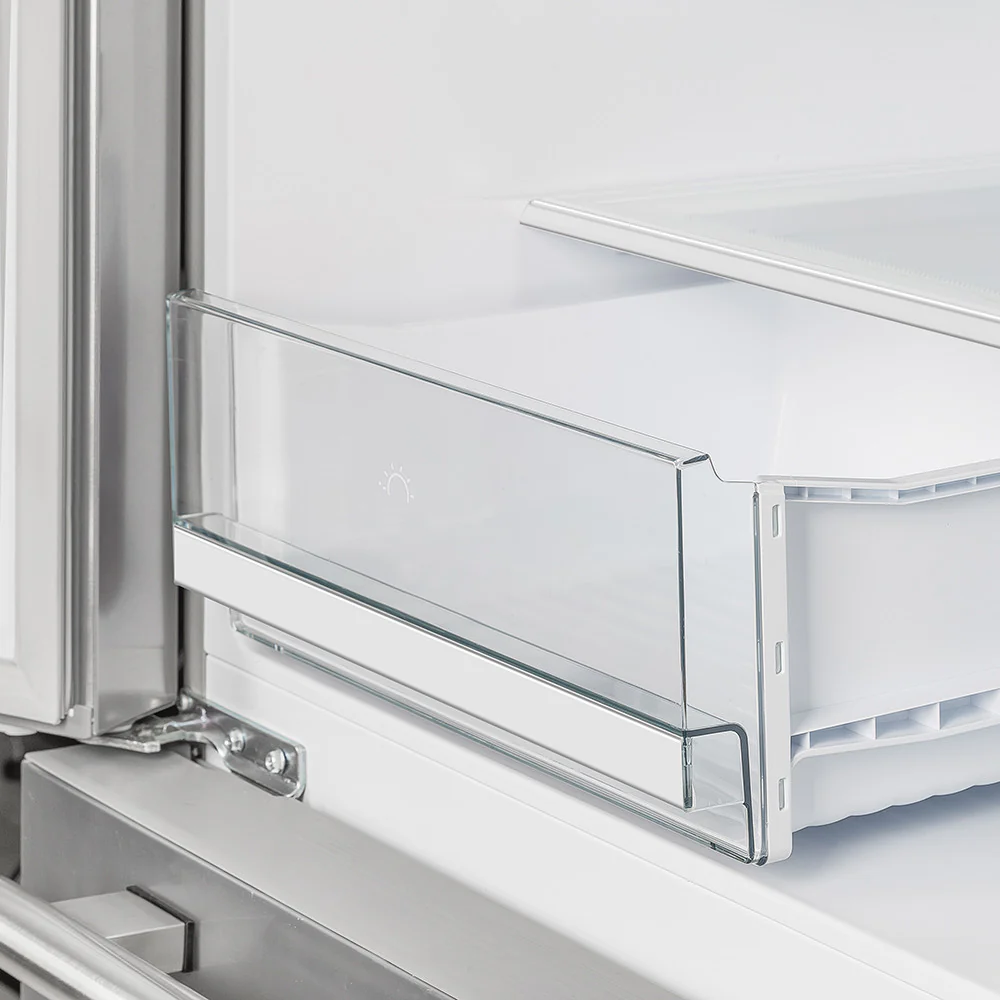 Forno Moena 40" 19.2 Cu.Ft. Stainless Steel Built-In French Door Refrigerator with Ice Maker - FFRBI1820-40SG - Image 12