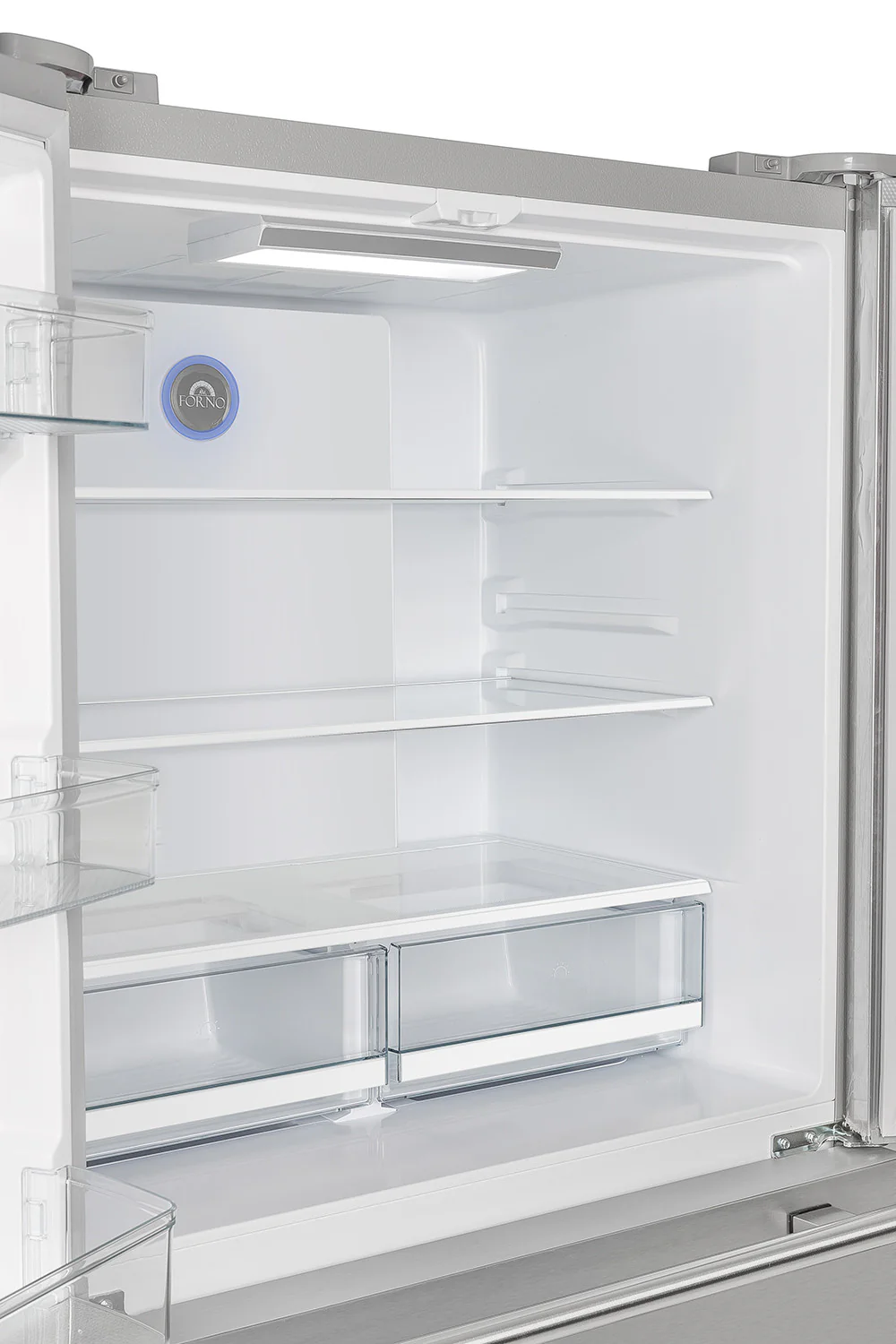 Forno Moena 40" 19.2 Cu.Ft. Stainless Steel Built-In French Door Refrigerator with Ice Maker - FFRBI1820-40SG - Image 6