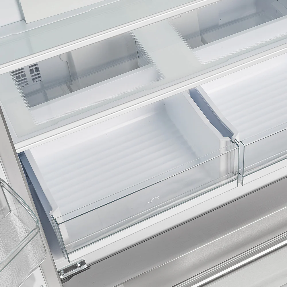 Forno Moena 40" 19.2 Cu.Ft. Stainless Steel Built-In French Door Refrigerator with Ice Maker - FFRBI1820-40MG - Image 11