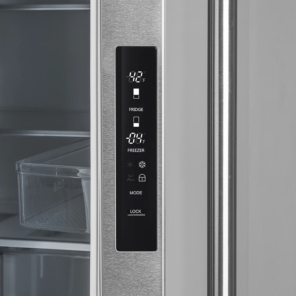 Forno Moena 40" 19.2 Cu.Ft. Stainless Steel Built-In French Door Refrigerator with Ice Maker - FFRBI1820-40MG - Image 8