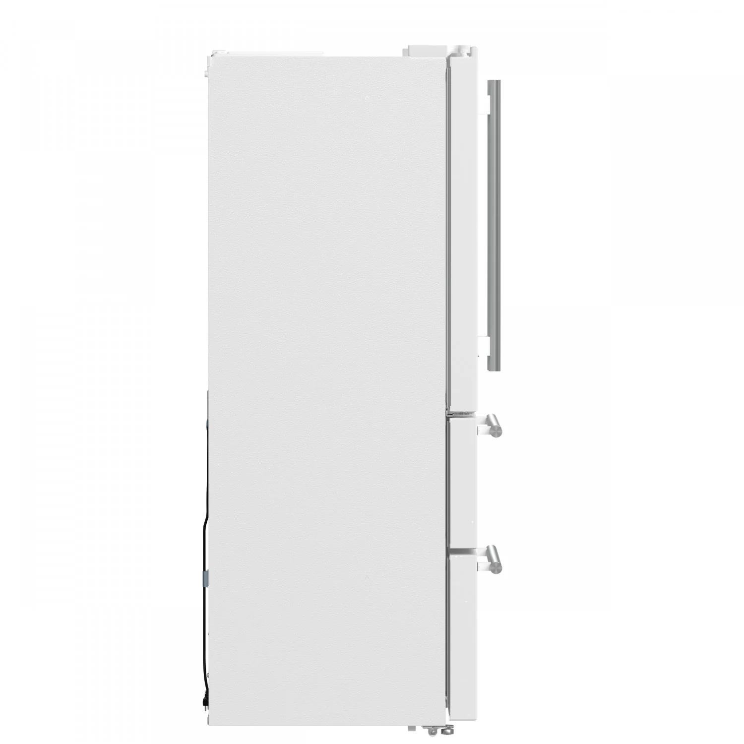 Forno Moena 36" 19.2 Cu.Ft. White Counter-Depth French Door Refrigerator with Ice Maker - FFRBI1820-36WHT - Image 3