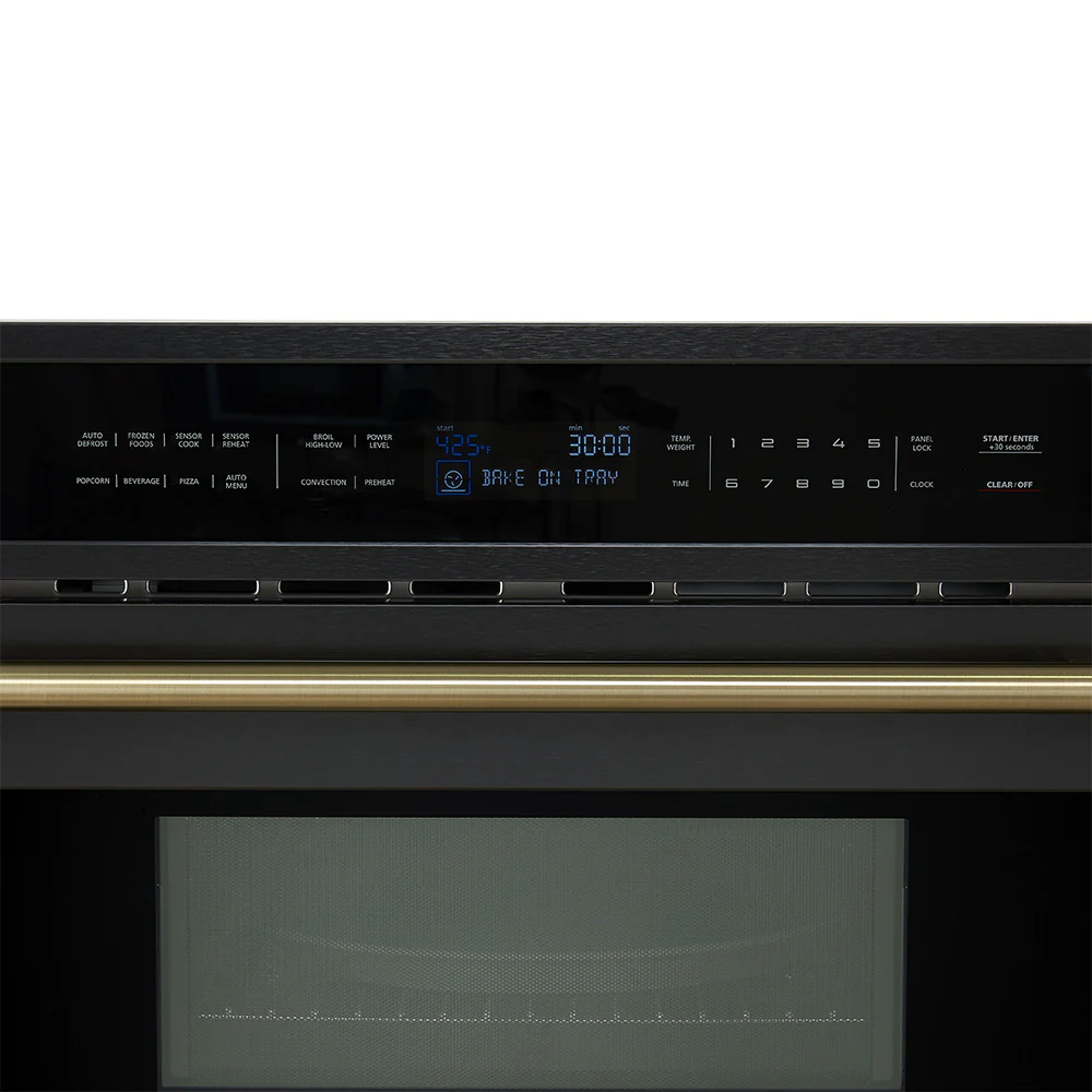 Forno Oliena Black 30" Built-In Microwave Convection Oven (1.6 Cu. Ft.) - FMWDR3093-30BLK - Image 10