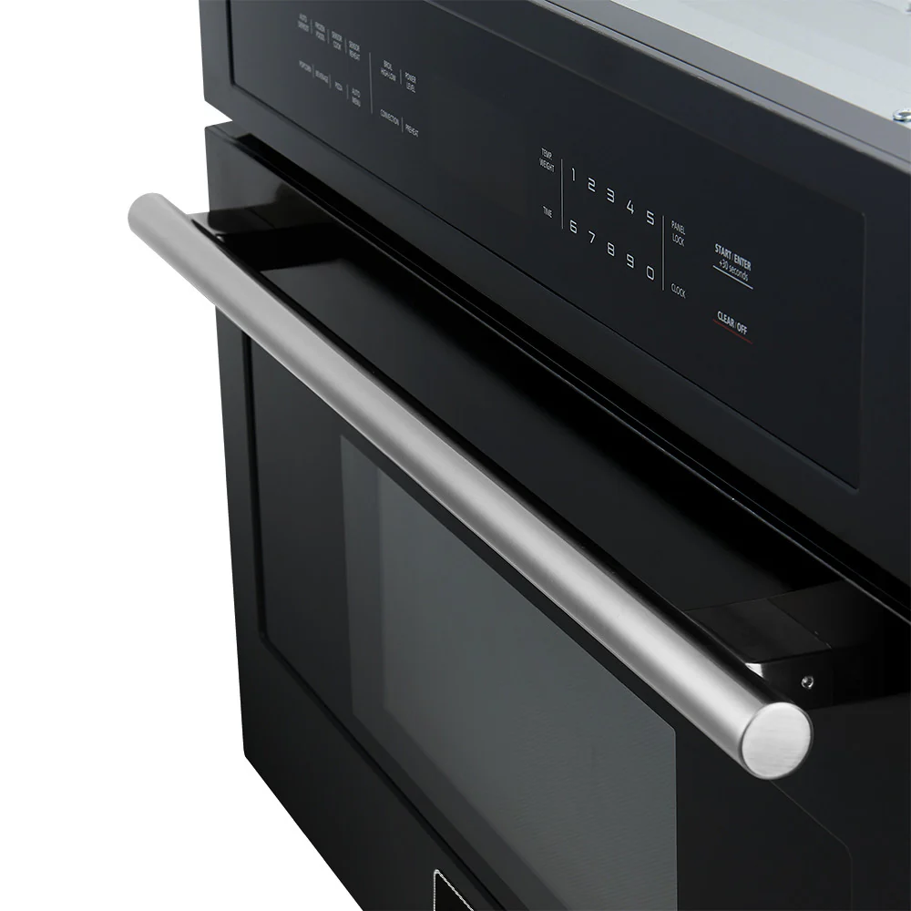 Forno Oliena Black 30" Built-In Microwave Convection Oven (1.6 Cu. Ft.) - FMWDR3093-30BLK - Image 9