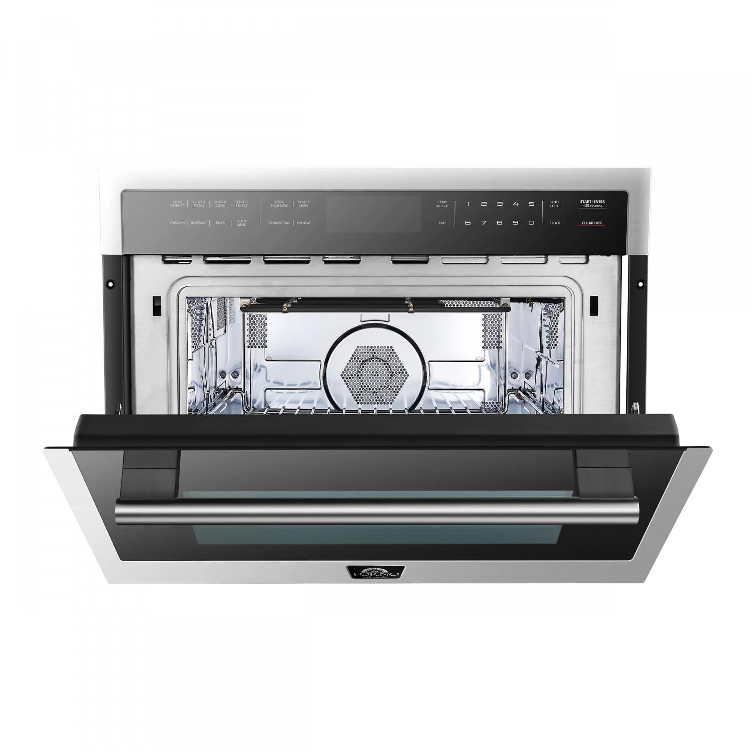 Forno Oliena Stainless Steel 24" Built-In Microwave Convection Oven (1.6 Cu. Ft.) - FMWDR3093-24 - Image 4