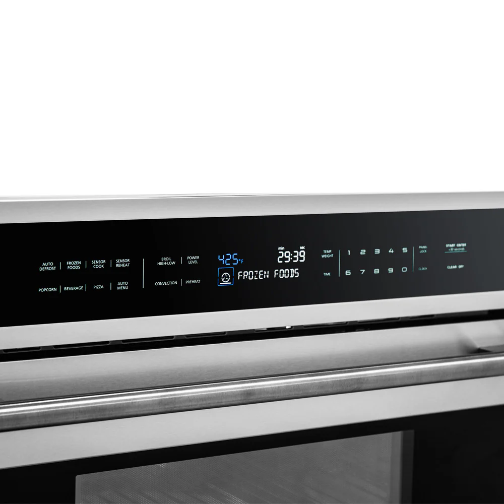 Forno Oliena Stainless Steel 30" Built-In Microwave Convection Oven (1.6 Cu. Ft.) - FMWDR3093-30 - Image 5