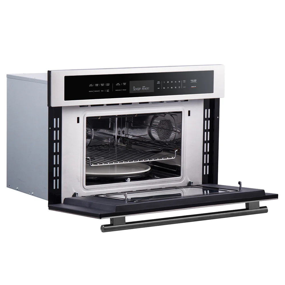 Forno Oliena Stainless Steel 30" Built-In Microwave Convection Oven (1.6 Cu. Ft.) - FMWDR3093-30 - Image 8