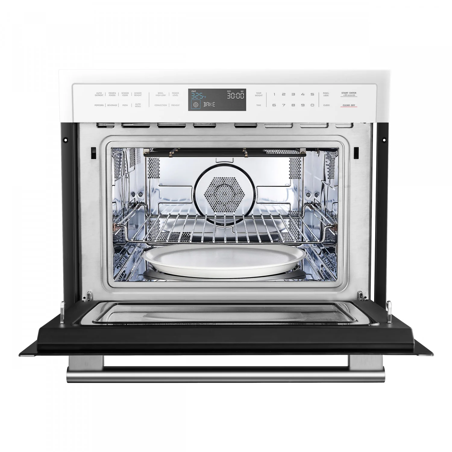Forno Oliena White 24" Built-In Microwave Convection Oven (1.6 Cu. Ft.) - FMWDR3093-24WHT - Image 4