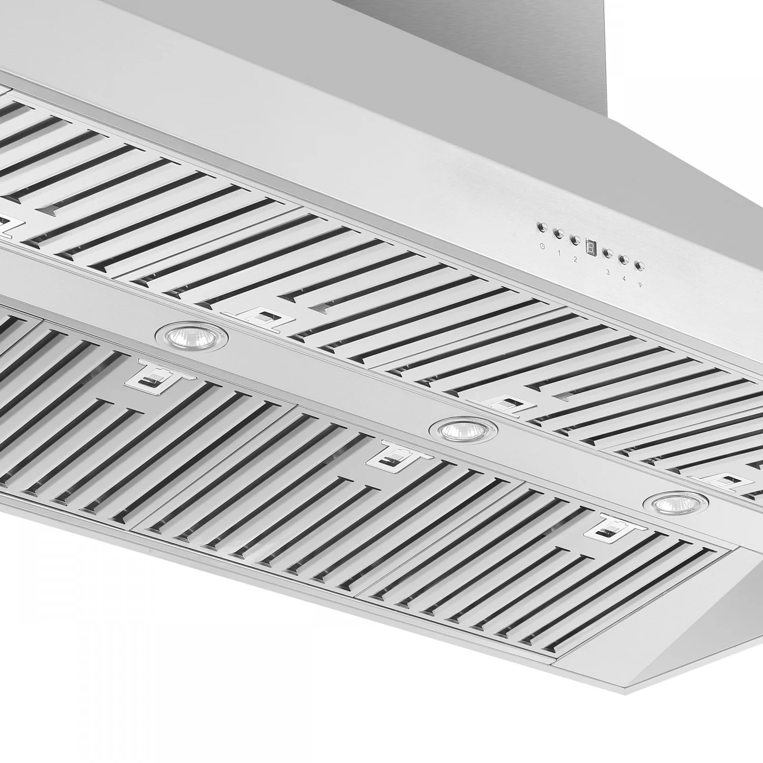 Forno Orvieto Stainless Steel 60" 1200 CFM Wall Mounted Range Hood - FRHWM5094-60 - Image 3