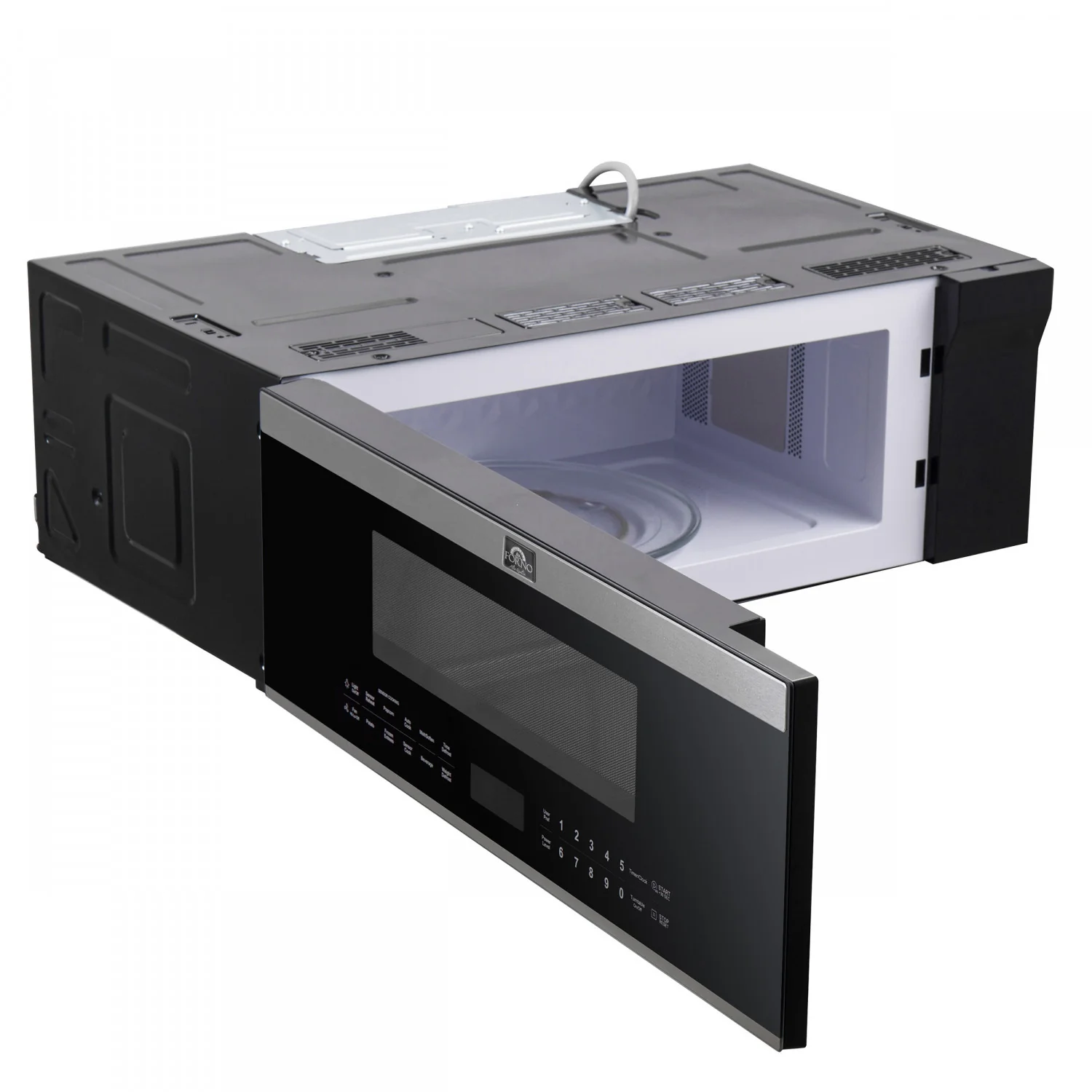 Forno Padula Stainless Steel 400 CFM Over-the-Range Microwave (1.2 Cu. Ft.) - FOTR3080-30 - Image 9