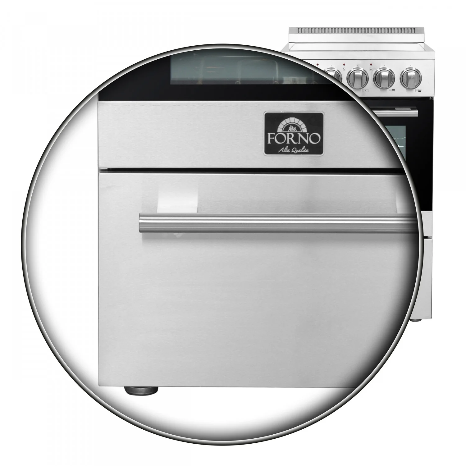 Forno Pallermo 20" Stainless Steel Freestanding Electric Range (2.05 Cu. Ft.) - FFSEL6051-20 - Image 20