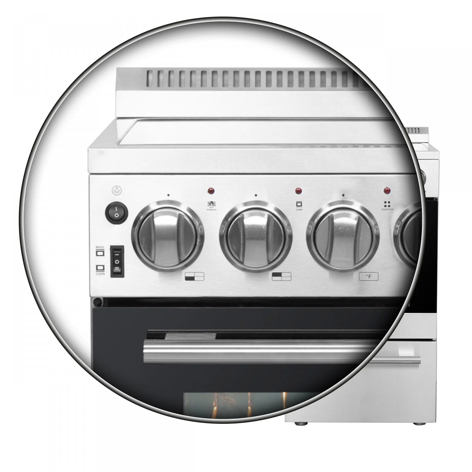 Forno Pallermo 20" Stainless Steel Freestanding Electric Range (2.05 Cu. Ft.) - FFSEL6051-20 - Image 21