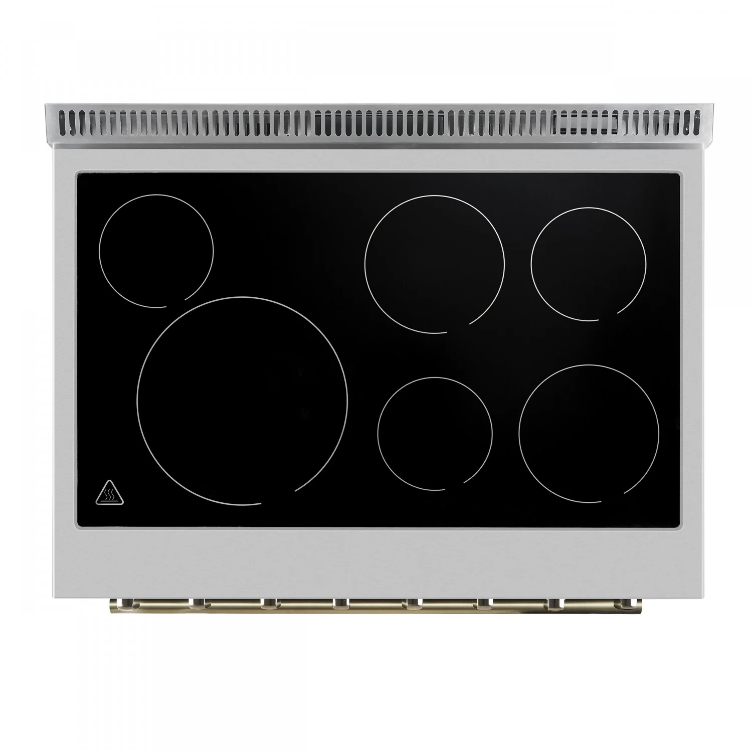 Forno Paolo 36" Black Freestanding Electric Range with True Convection (5.44 Cu. Ft.) - FFSEL6011-36BLK - Image 4