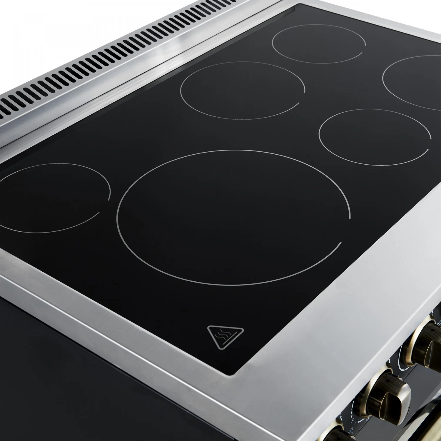 Forno Paolo 36" Black Freestanding Electric Range with True Convection (5.44 Cu. Ft.) - FFSEL6011-36BLK - Image 7