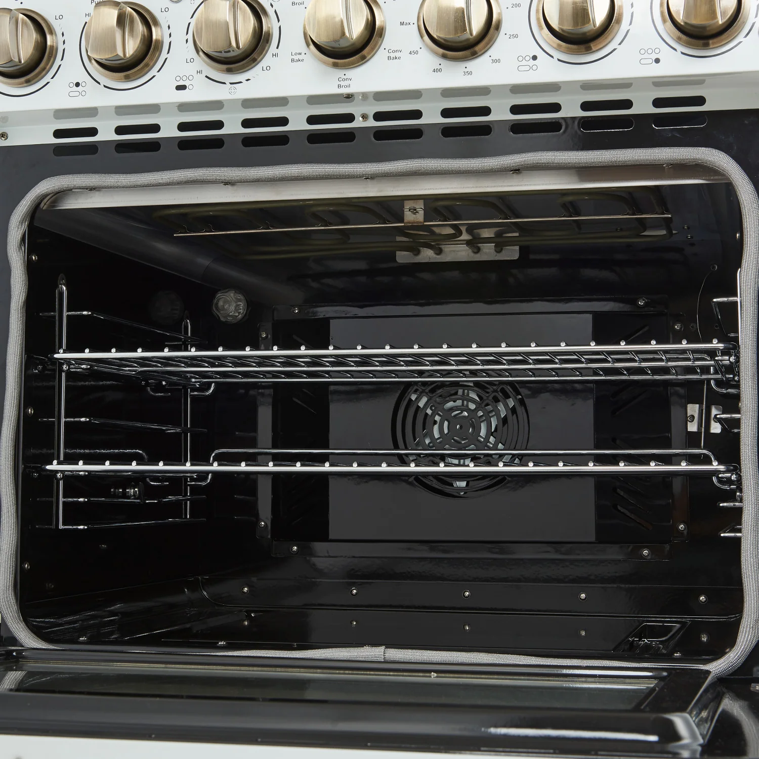 Forno Paolo White Freestanding Electric Range with True Convection (4.38 Cu. Ft.) - FFSEL6011-30WHT - Image 9