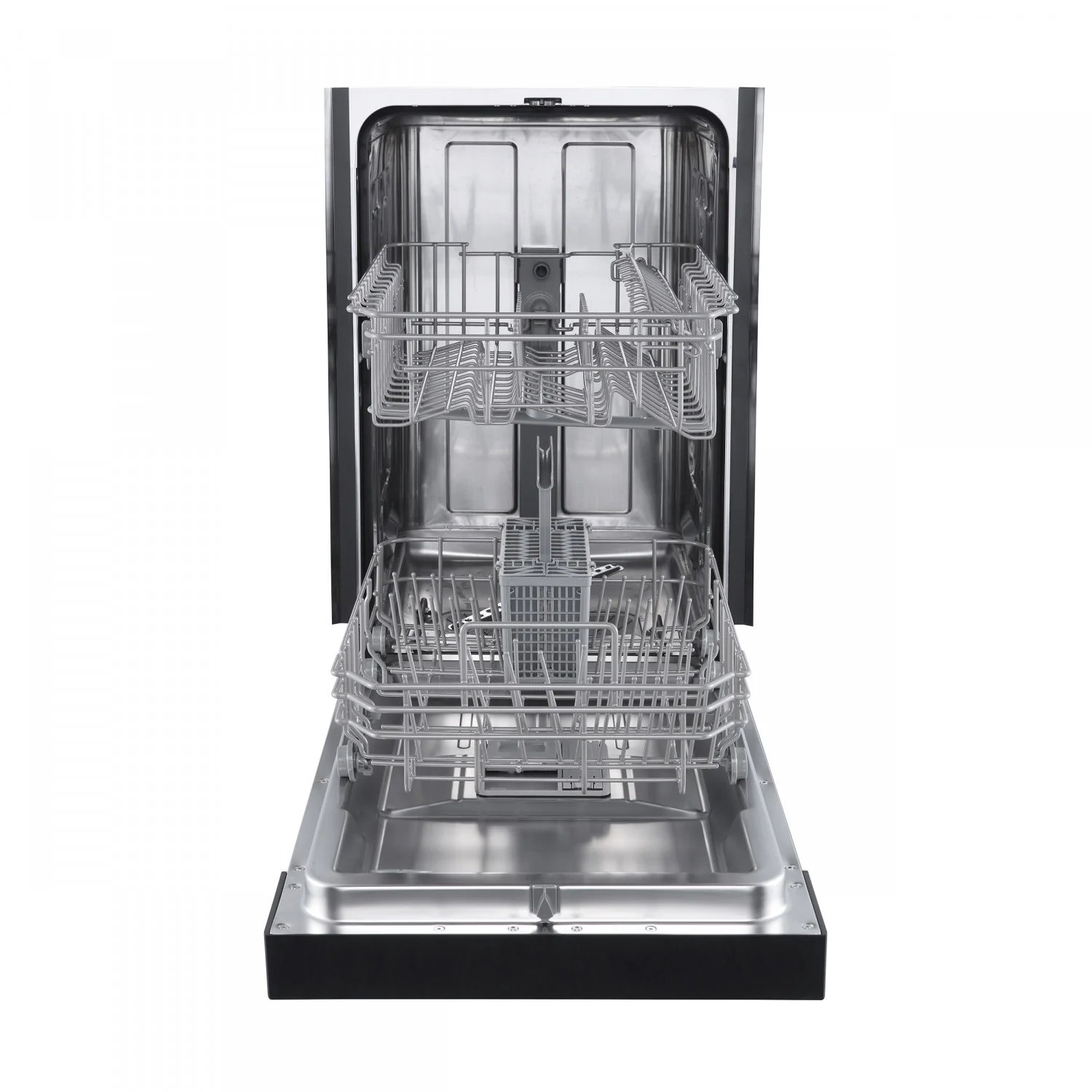 Forno Polo 18" Black Built-in Front Control Dishwasher (52 dBa) - FDWBI8041-18BLK - Image 3