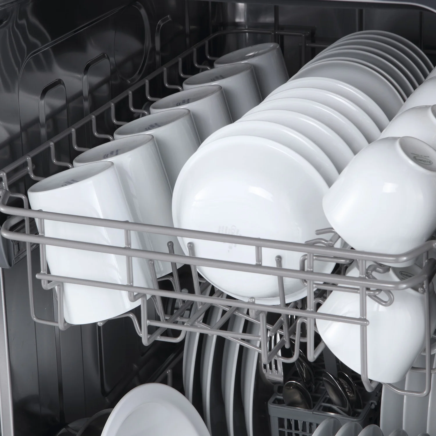 Forno Polo 18" White Built-in Front Control Dishwasher (52 dBa) - FDWBI8041-18WHT - Image 5
