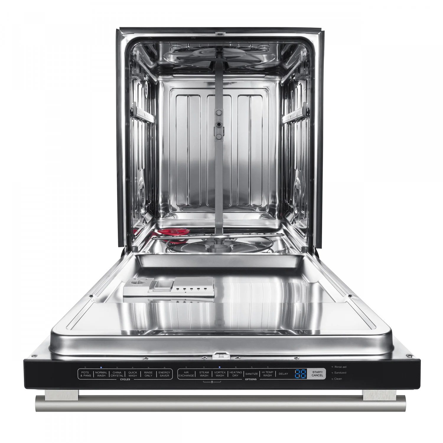 Forno Pozzo White Built-in Top Control Dishwasher (49 dBa) - FDWBI8067-24WHT - Image 7