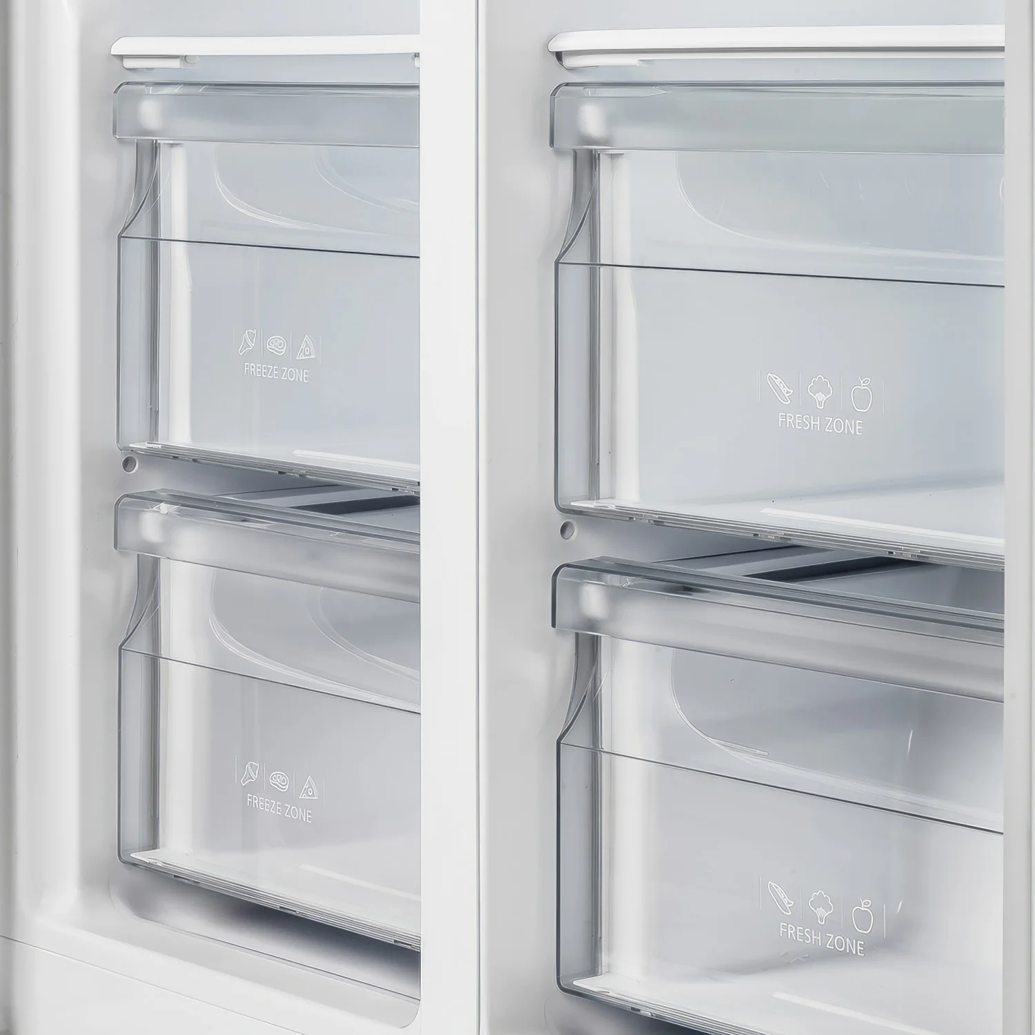 Forno Salerno 15.6 Cu.Ft. 33" Black Freestanding Side-by-side Refrigerator - FFRBI1805-33BLK - Image 7