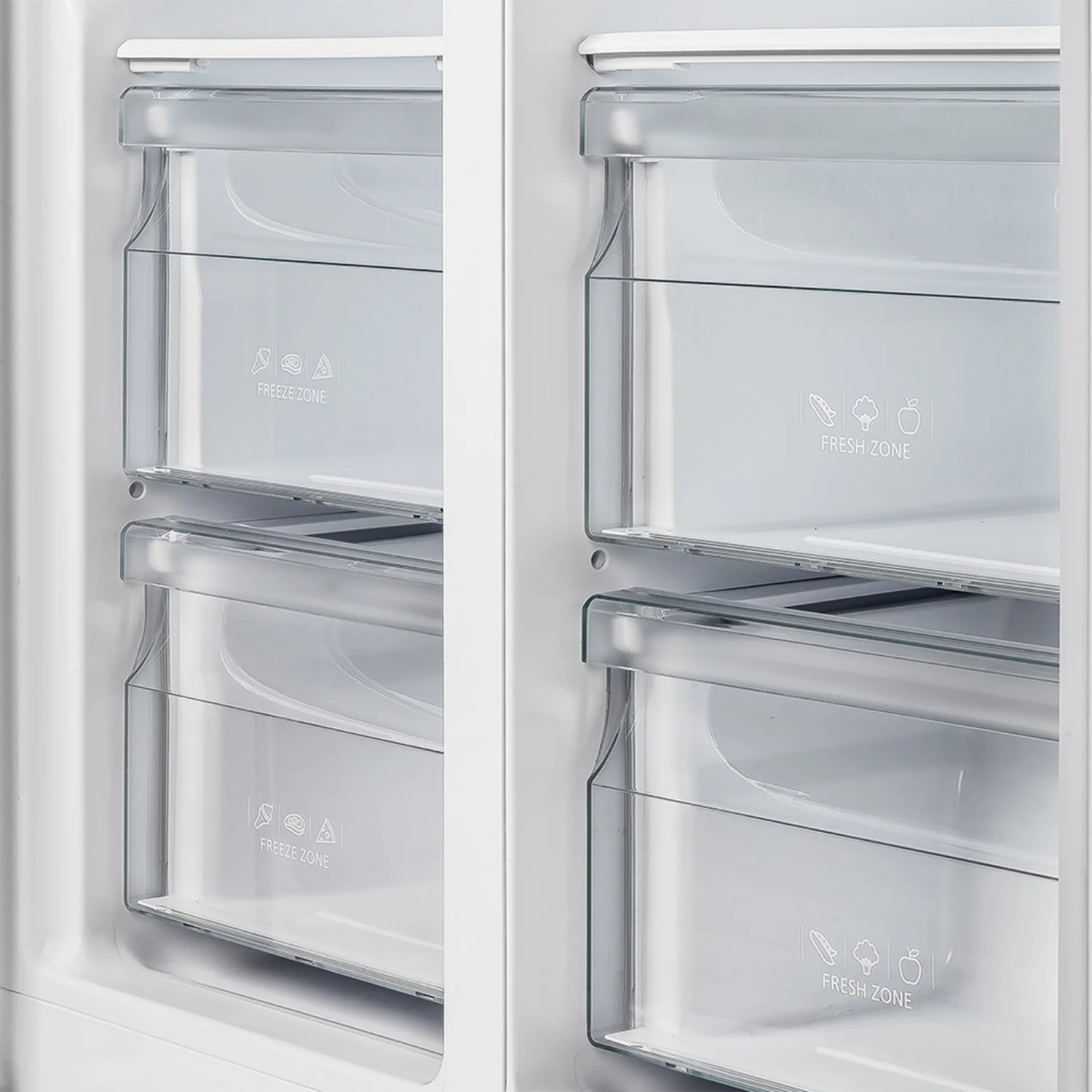 Forno Salerno 33" 15.6 Cu.Ft. Stainless Steel Built-in Side-by-Side Refrigerator - FFRBI1805-37SG - Image 10